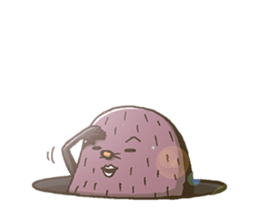 Gloomy Mole Sticker sticker #7476885