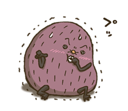 Gloomy Mole Sticker sticker #7476890