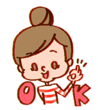 Bun-Girl sticker #7477789