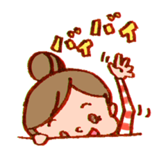 Bun-Girl sticker #7477793