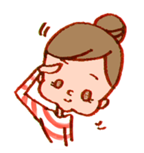 Bun-Girl sticker #7477795
