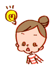 Bun-Girl sticker #7477798