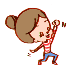 Bun-Girl sticker #7477801