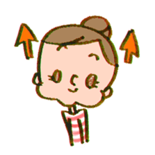 Bun-Girl sticker #7477804