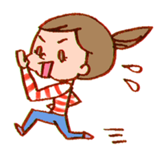 Bun-Girl sticker #7477807