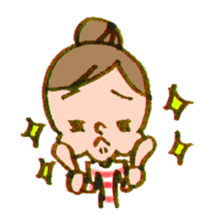 Bun-Girl sticker #7477811