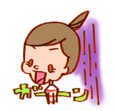 Bun-Girl sticker #7477814