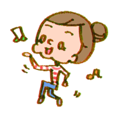 Bun-Girl sticker #7477816