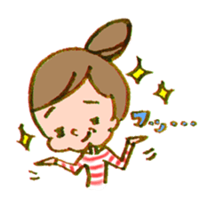 Bun-Girl sticker #7477823