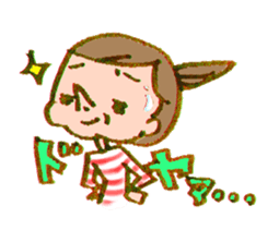 Bun-Girl sticker #7477827