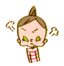 Bun-Girl sticker #7477831