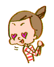 Bun-Girl sticker #7477835