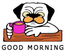 Little Bull dog & Owl Owl Best friends sticker #7478326