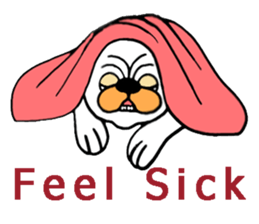 Little Bull dog & Owl Owl Best friends sticker #7478330