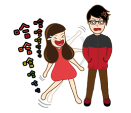 I love my family sticker #7478374