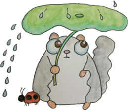 Ezo Momonga (Flying Squirrel) sticker #7478434