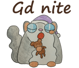 Ezo Momonga (Flying Squirrel) sticker #7478452