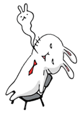 White rabbit YANDEL sticker #7478711