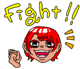 The girl from country. Kotomi:Izumoben sticker #7479513