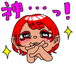 The girl from country. Kotomi:Izumoben sticker #7479522