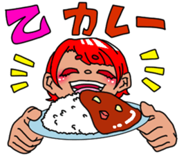 The girl from country. Kotomi:Izumoben sticker #7479535