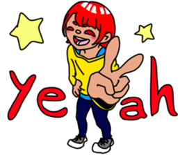 The girl from country. Kotomi:Izumoben sticker #7479540