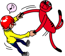 The girl from country. Kotomi:Izumoben sticker #7479547