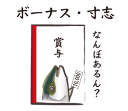 Event of the Sanuki dialect yellowtail sticker #7479585