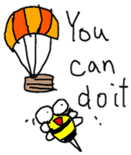 English Bee sticker #7479864