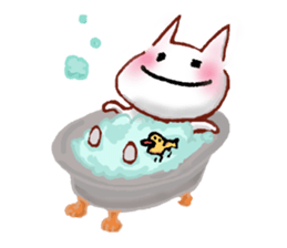 The Wonderful world of Nekokichi-san sticker #7479985