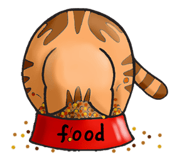 Poker face & Piggy cat sticker #7480228