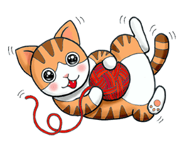 Poker face & Piggy cat sticker #7480229