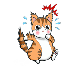 Poker face & Piggy cat sticker #7480232