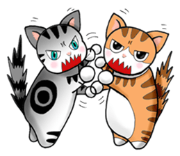 Poker face & Piggy cat sticker #7480233