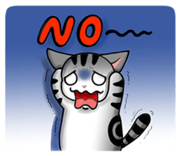 Poker face & Piggy cat sticker #7480254