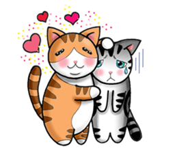 Poker face & Piggy cat sticker #7480255