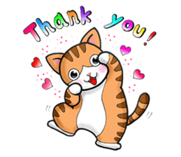 Poker face & Piggy cat sticker #7480256