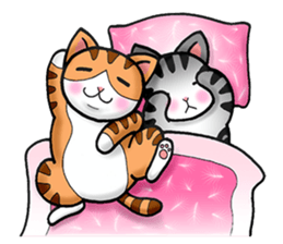 Poker face & Piggy cat sticker #7480257