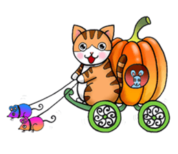 Poker face & Piggy cat sticker #7480259