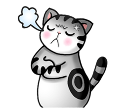 Poker face & Piggy cat sticker #7480266