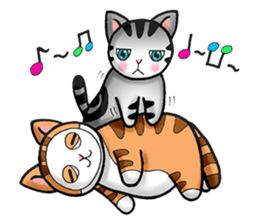 Poker face & Piggy cat sticker #7480267