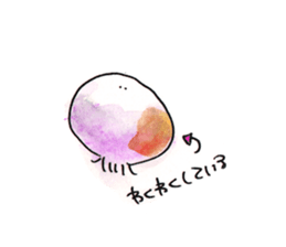 Jellyfish and life sticker #7481120