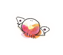 Jellyfish and life sticker #7481136