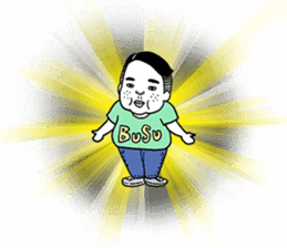 Ugly but charming man2. sticker #7481315