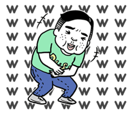 Ugly but charming man2. sticker #7481316