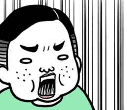 Ugly but charming man2. sticker #7481321