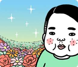 Ugly but charming man2. sticker #7481323