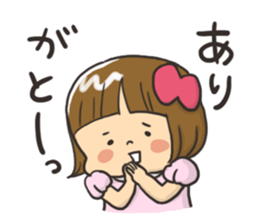 For a Little Girl's Mama -babyhood- sticker #7481431