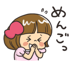 For a Little Girl's Mama -babyhood- sticker #7481442