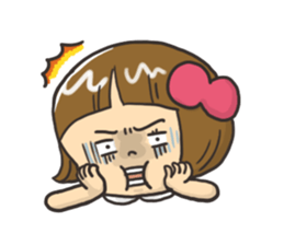 For a Little Girl's Mama -babyhood- sticker #7481447